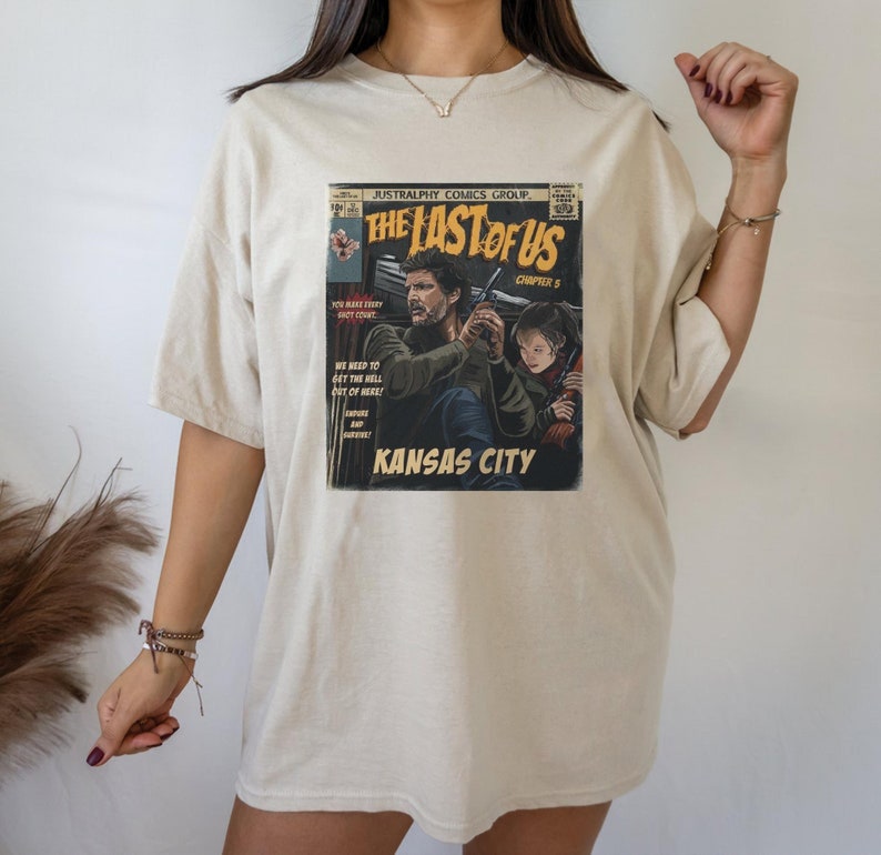 The last of us Pedro Pascal T-shirt