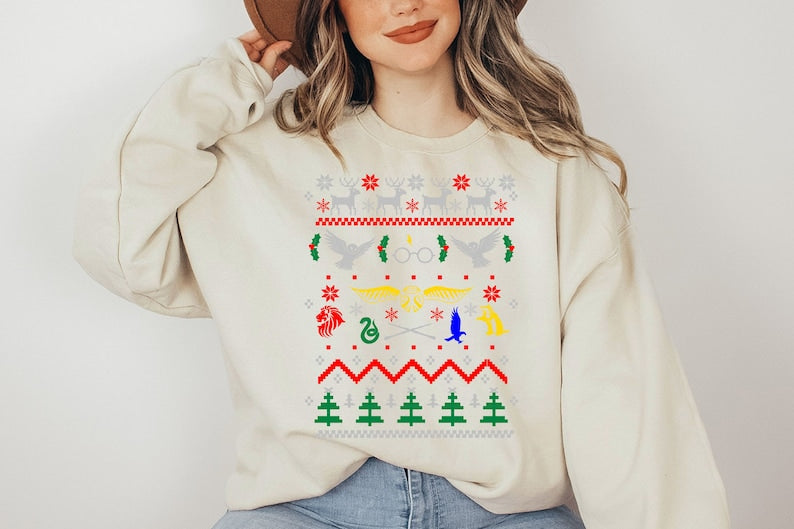Happy Christmas Magic Inspired Sweatshirt