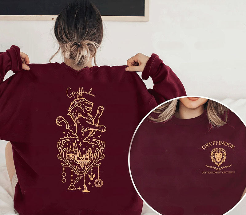 Gryffindor Hogwarts House Sweatshirt