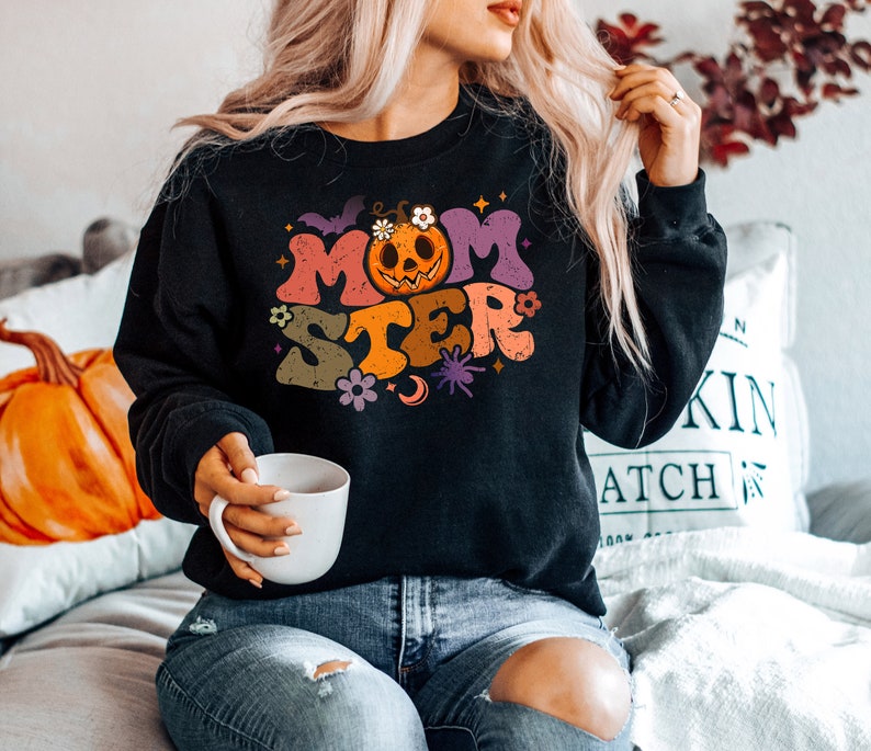 Halloween Momster Sweatshirt