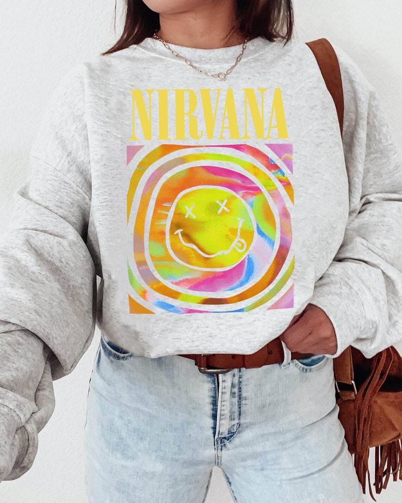 Smile Face Crewneck Sweatshirt