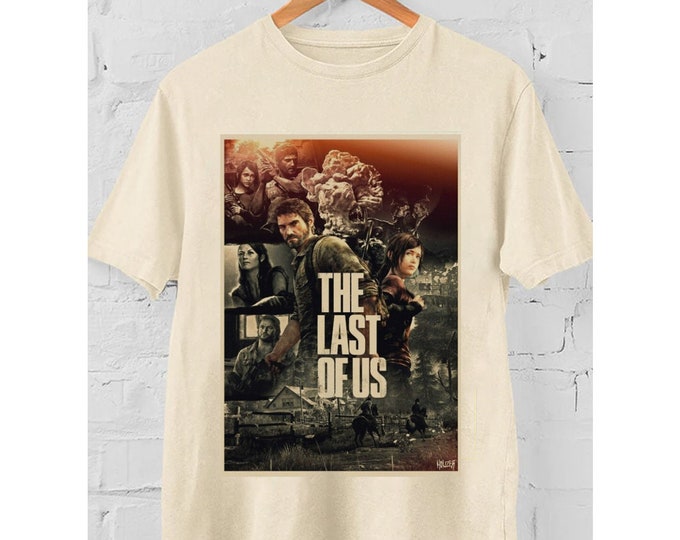 Joel Miller Last of Us Pedro Pascal Shirt