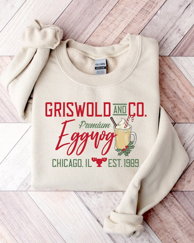 Griswold's and Co Eggnog Sweatshirt