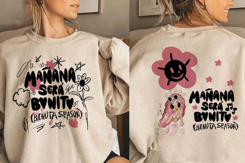 Manana Sera Bonito Flower Sweatshirt