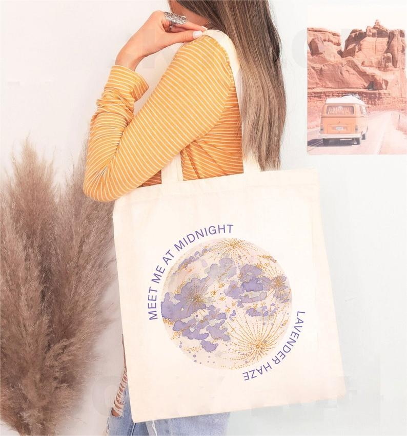 Meet Me At Night Tote Bag