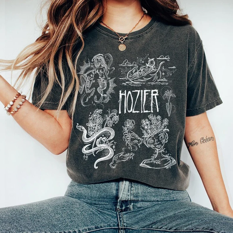 Hozier Doodle Art Shirt